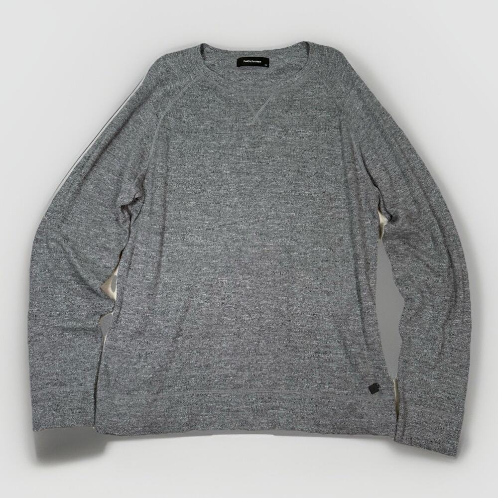 PEAK PERFORMANCE Thyler C Jumper Pullover Sweater Mens Size XXL 2XL Gray
